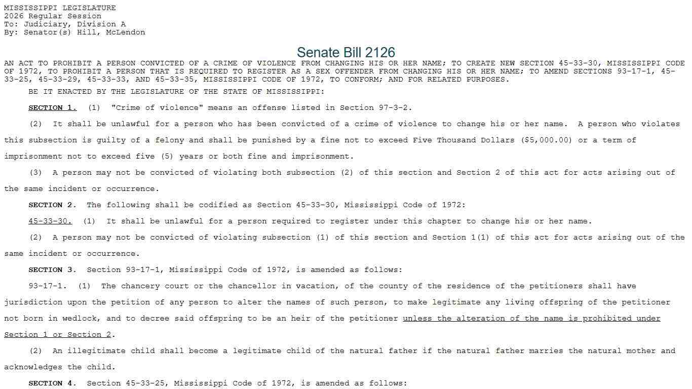 SB2126 (As Introduced) - 2026 Regular Session